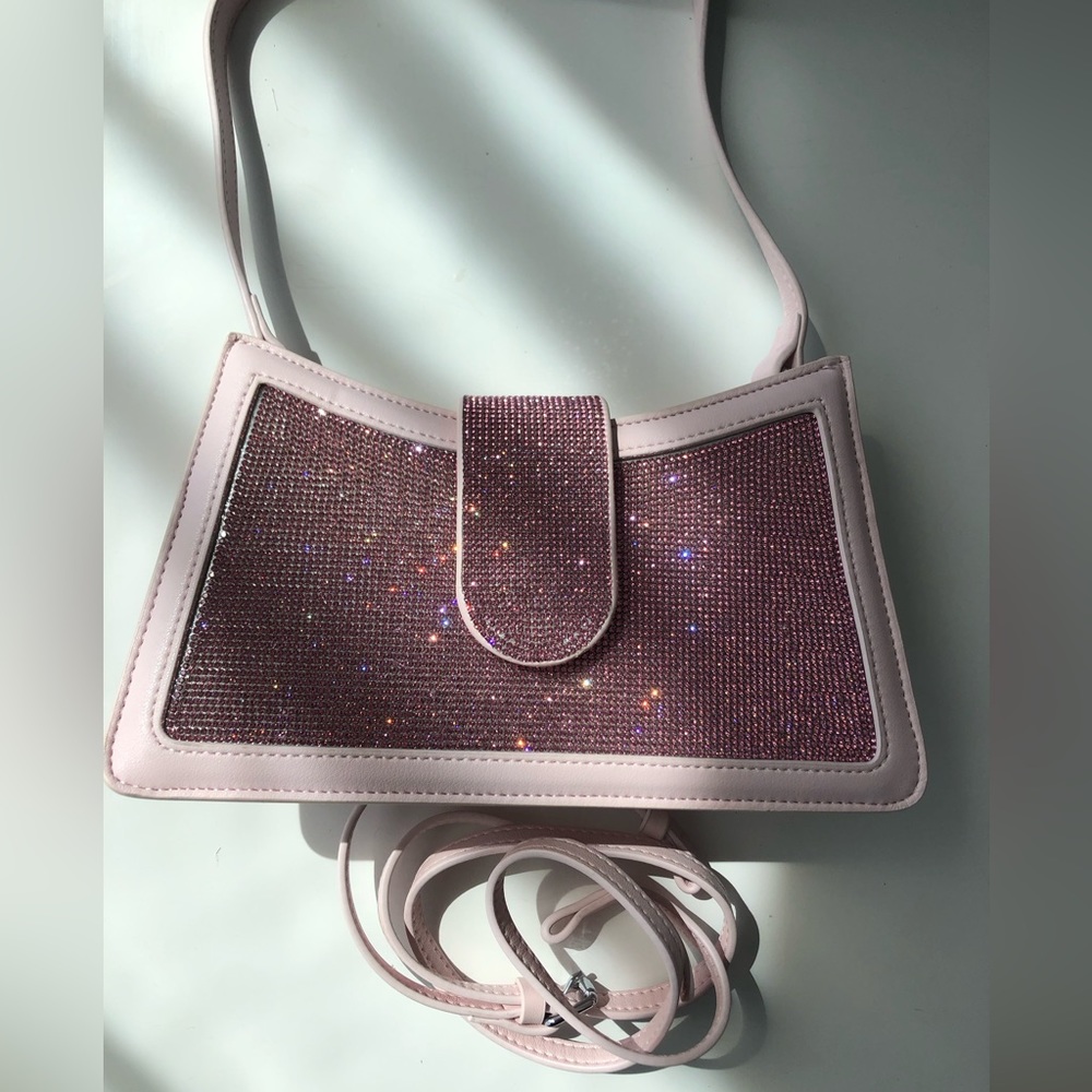 COPY - Pink Rhinestone ANNA bag